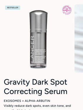 Lancer Gravity Dark Spot Correcting Serum  with exosomes and alpha arbutin